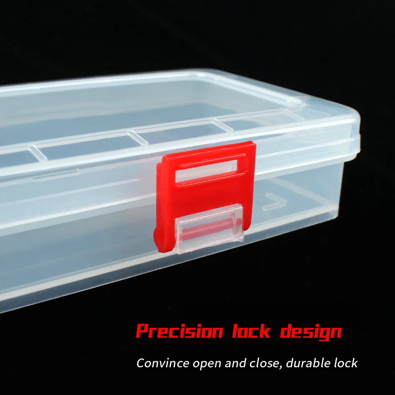 14 Inch Di Động Nhựa Công Cụ Phần Hộp Trong Suốt Phần Tử Trang Sức Tiện Ích Đựng Dụng Cụ Phần Hộp Đựng Phần Tổ Chức
