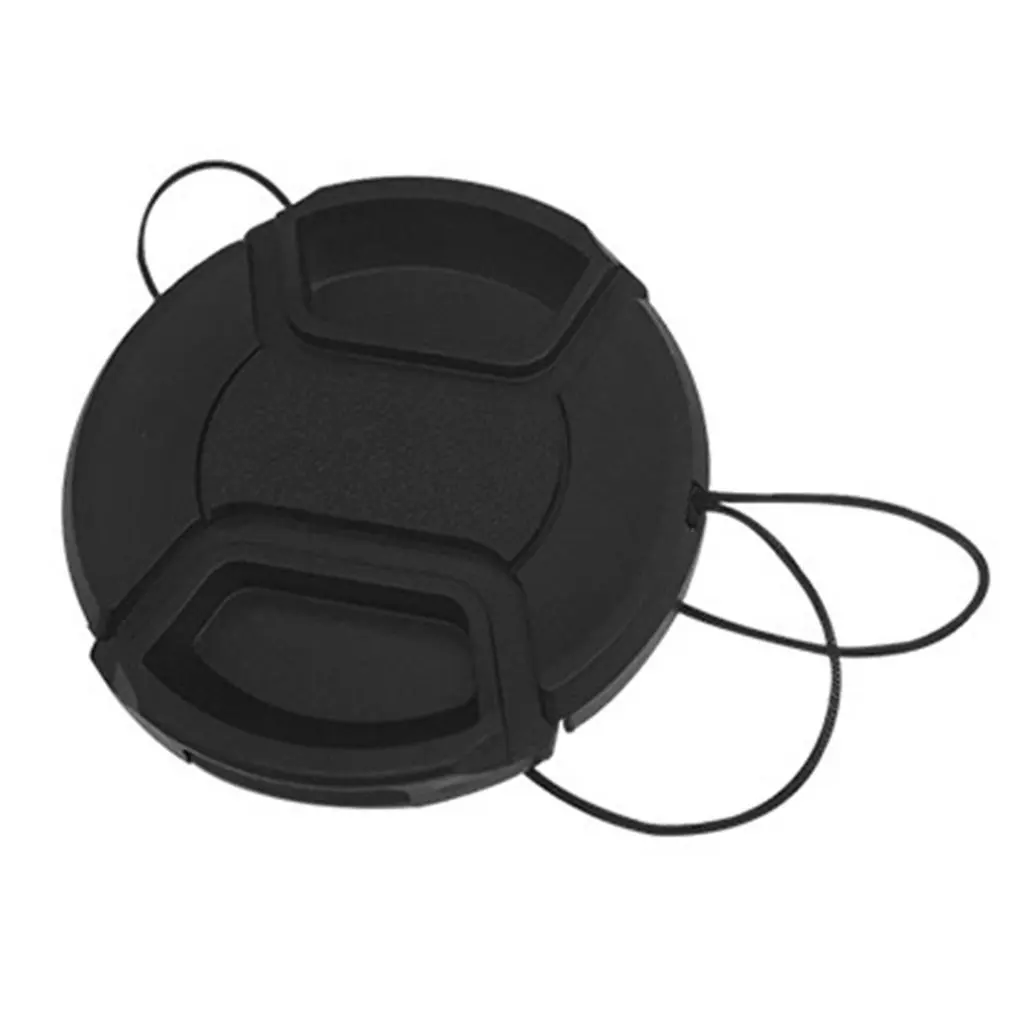 37 40.5 49 52 55 58 62 67 72 77 82 86mm center pinch Snap-on cap cover Lens Cap for canon/nikon Lens