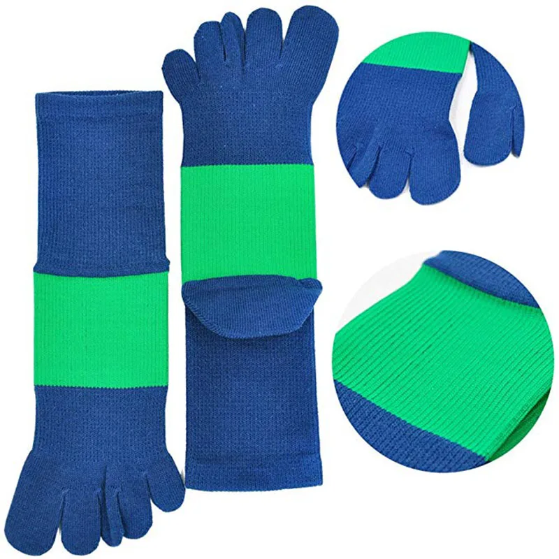 5 Pairs Toe Short Socks Sport Man Compression Cotton Sweat-Absorbing Young Casual Anti-Bacterial Breathable 5 Finger Socks