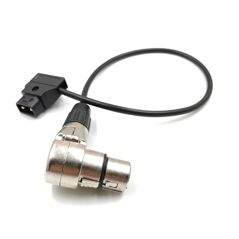 D-Tap Männlich zu Weiblich Winkel 4-Pin XLR Kabel für Netzteil Batterie Adapter – Detail 5