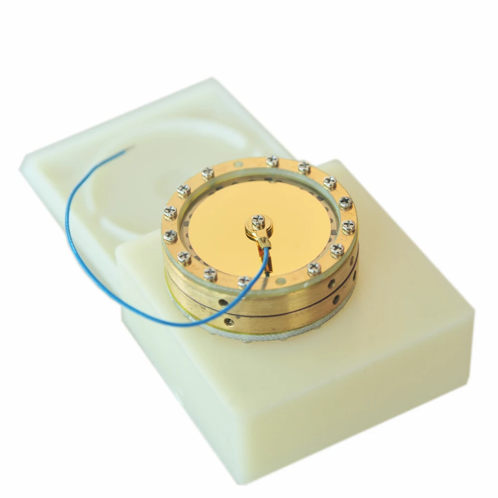 الجهد الذهبي 30-55 فولت Φ32 مللي متر 13.5 مللي متر الذهب كبير الحجاب الحاجز المكثف هيئة التصنيع العسكري الأساسية ميكروفون كبسولة لاستبدال الميكروفون DIY