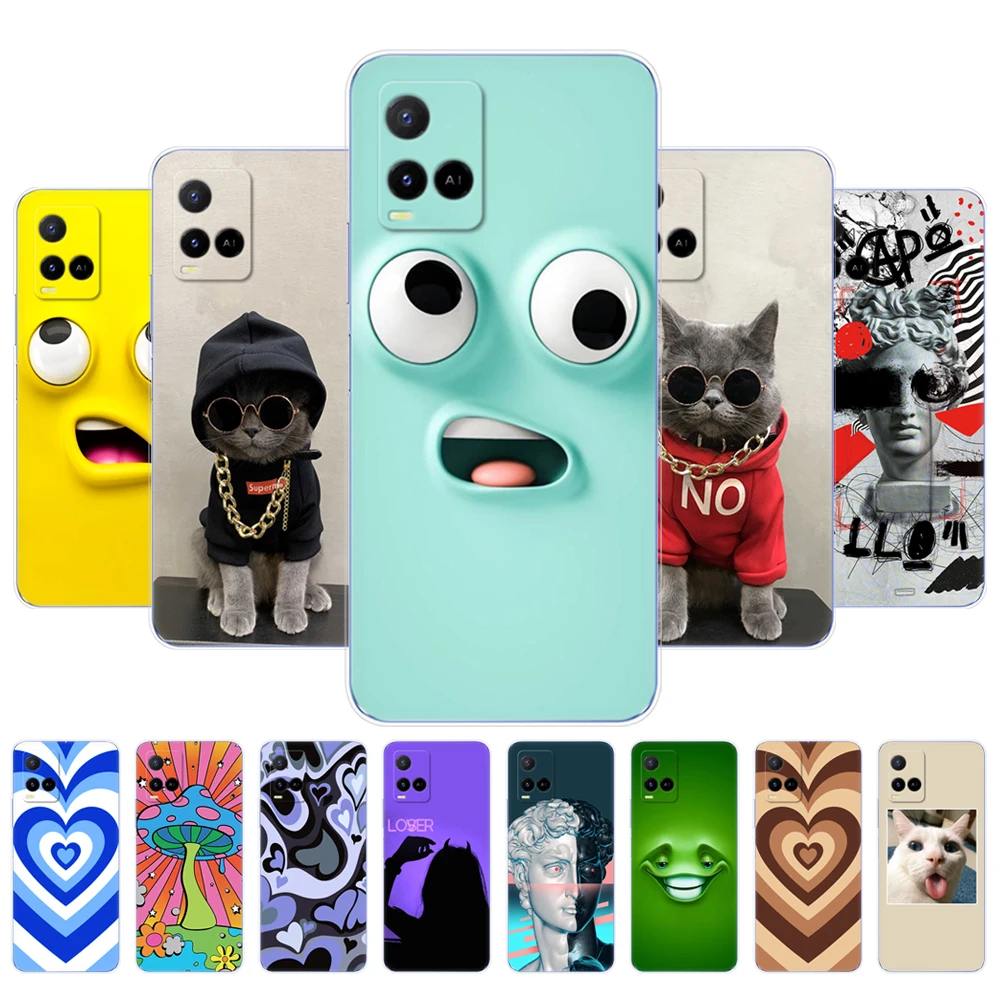 For vivo Y21 2021 Case For vivo Y21S Y33S Soft Case Silicon Phone Back Cover For VIVO Y 21 S 21S VivoY21 bumper Funda 6.51 inch