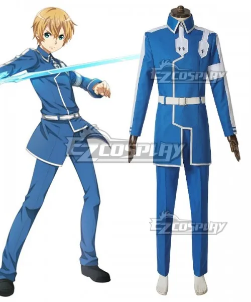 

Sword Art Online Alicization SAO Anime Eugeo Battle Suit Uniform Halloween Carnival Adult Suit Party Set Cosplay Costume E001