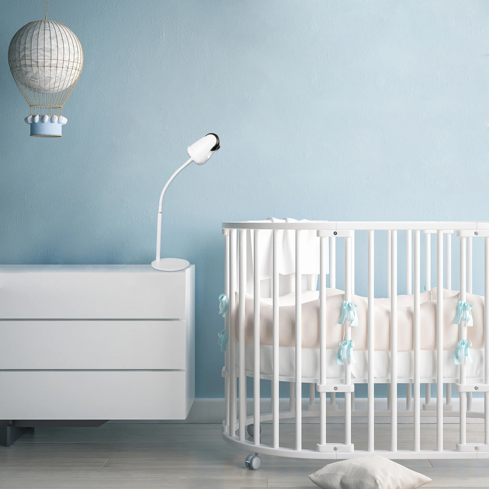 Elastyczne Twist do montażu z podstawą do VAVA niania elektroniczna Baby Monitor statyw, solidne podstawy stabilizator uchwyt do montażu