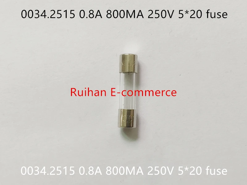 Original new 100% 0034.2515 0.8A 800MA 250V 5*20MM fuse