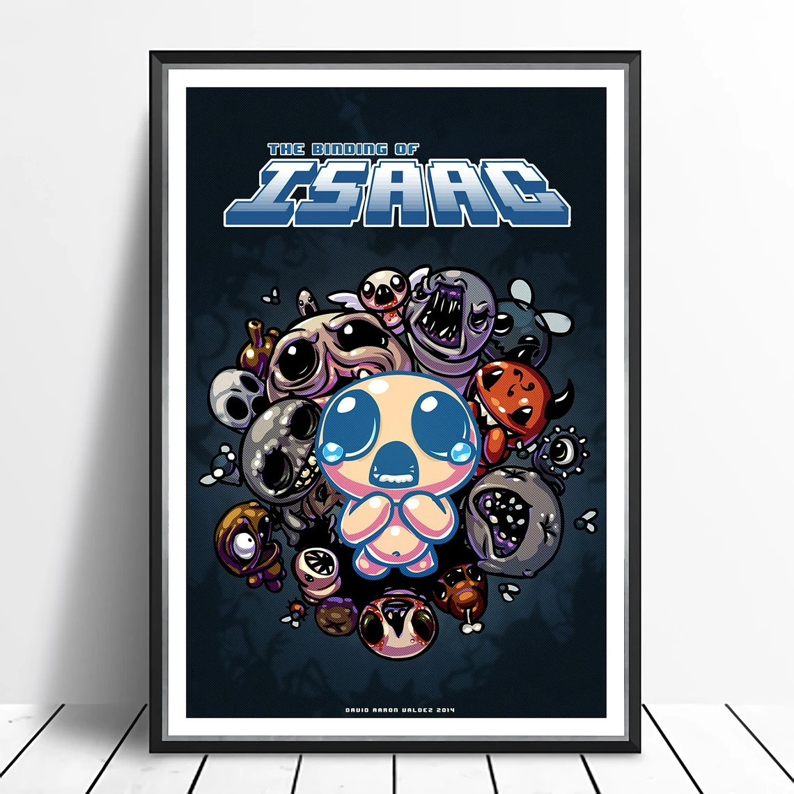 ملصق لعبة تجليد إسحاق ولادة جديدة لتزيين المنزل طلاء جدران (بدون إطار) #2