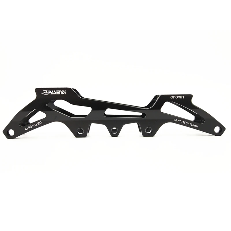 Professional Speed Skating Frame 3 110mm Wheels Inline Skates Frame 4x100mm Aluminum Integrated Skating Bracket Inline Chassic