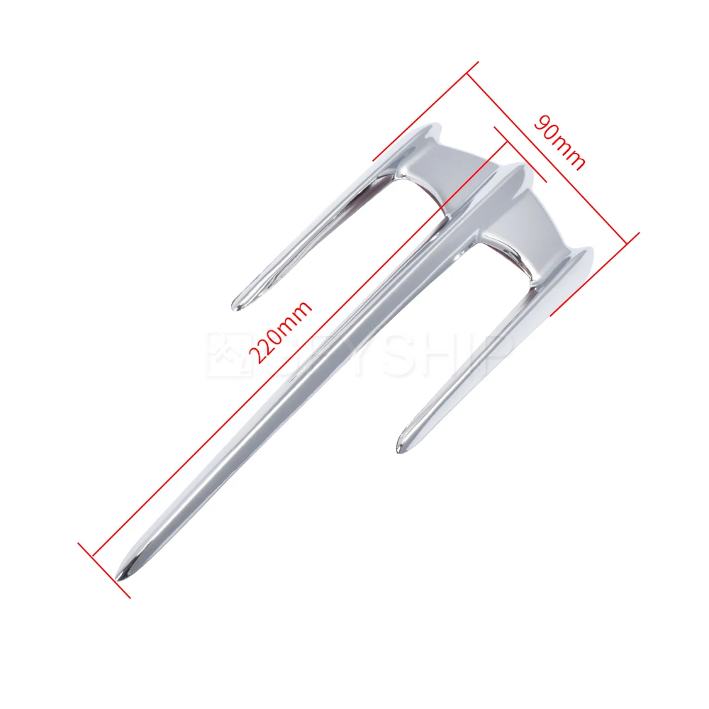 

Хромированная накладка на передний брызговик и декоративная отделка F6B для мотоцикла Honda Goldwing 1800 GL1800 2001-2017