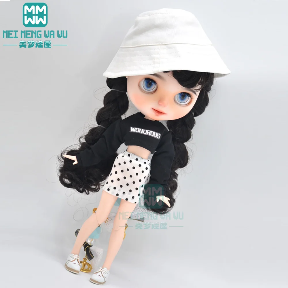 Blyth Doll clothes accessories Fashion Fisherman hat  visor hat