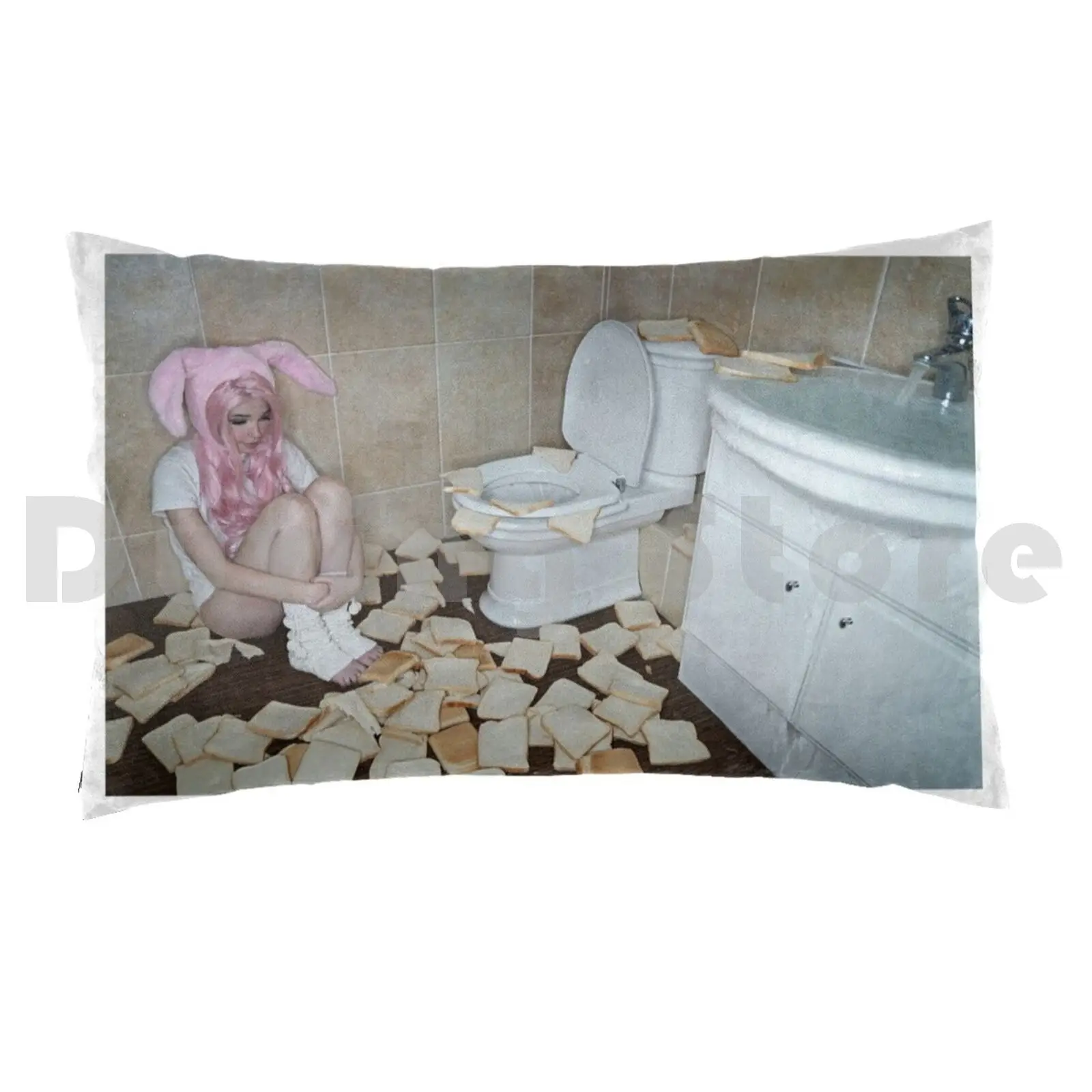 Belle Delphine Onlyfans Exclusive-ToiletPillow case Belle Delphine Delphine Belle Anime Belle