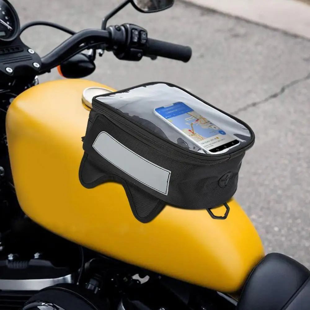 55% Hot Sales!!! Waterproof Magnetic Motorcycle Oil Fuel Tank Storage Bag Phone Pouch Backpack