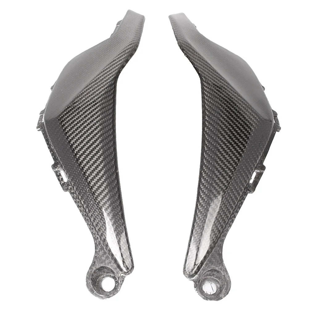 2PCS Motorcycle Tank Side Cover Panels Fairing for Honda CBR1000RR 2012 2013 2014 CBR 1000RR Black Carbon Fiber