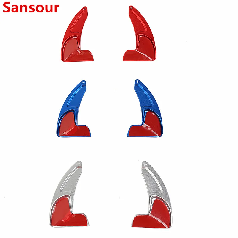 

Sansour Interior Mouldings For Dodge Charger Car Interior Steering Wheel Shift Paddles Accessories For Dodge Challenger 2015+