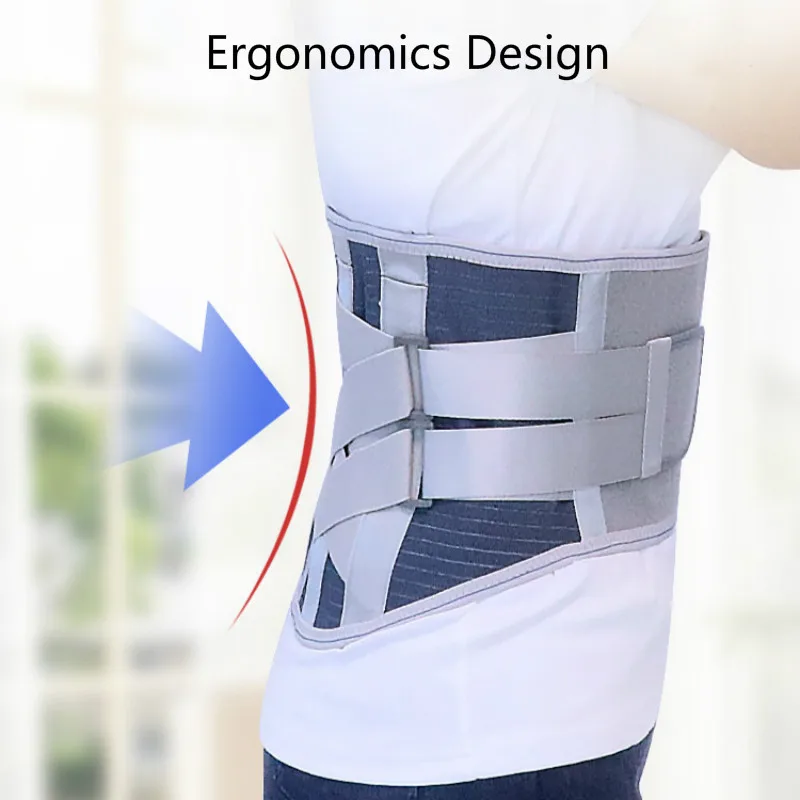 Lumbar Support Belt Self Heating Magnetic Orthopedic Back Brace Support Adjustable Waist Trainer Belt Pain Relief Spine Straight