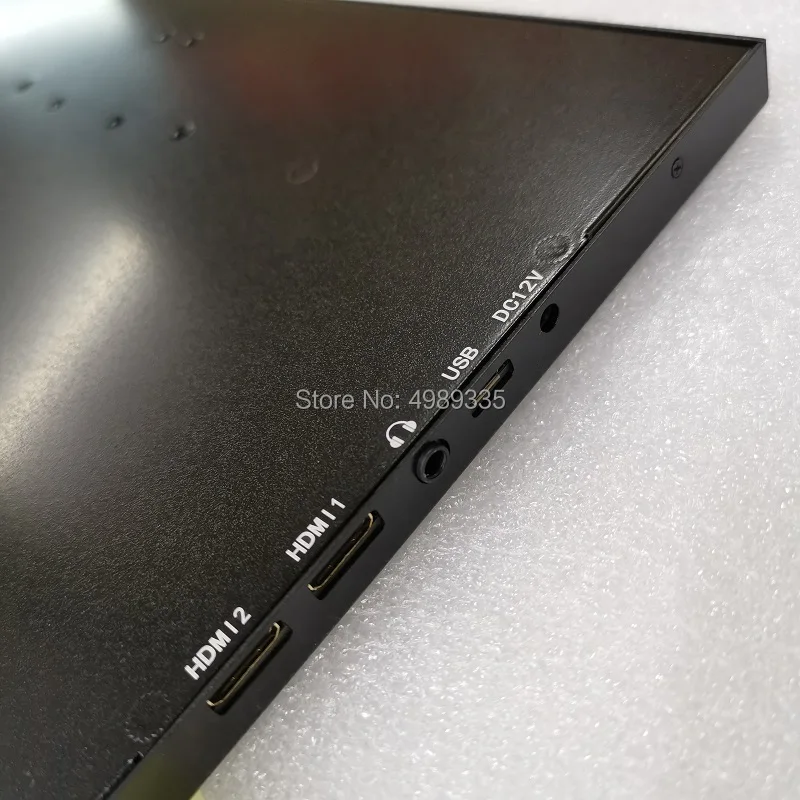 12-Inch Draagbare Display HD1080PS4 Xbo X360 Raspberry Pi Point-To-Point Hd Ips Volledige Kijkhoek USB5V DC12V2A Brede Power Solut