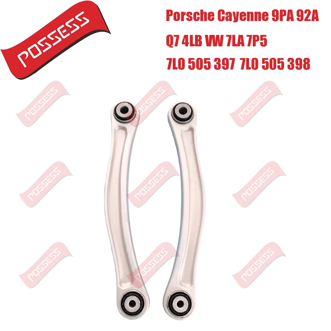 A Pair of  Rear Upper  Suspension Control Arm For Porsche Cayenne 955 9PA 958 92A Volkswagen Touareg 7LA 7P5 Audi Q7 4LB