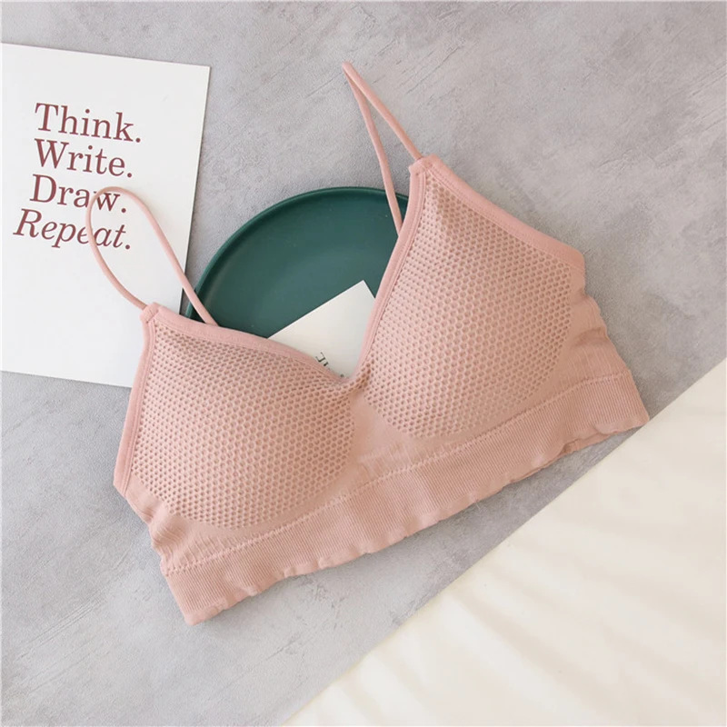 Soutien-gorge push-up en coton pour femmes, sous-vêtements sexy, lingerie féminine, haut tendance, sport, confort, précieux