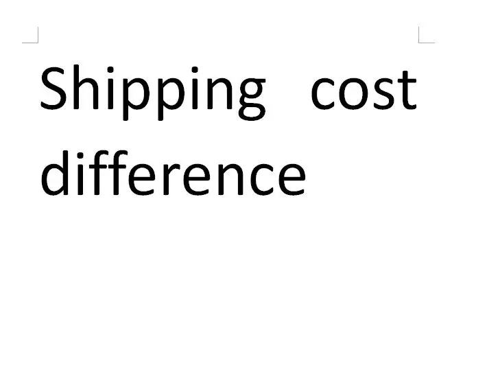 

ems，dhl ，fedex Shipping cost difference