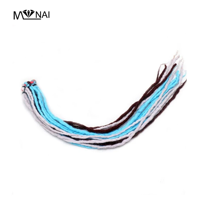 Braid Headband For hair Punk Hair Accessories Street Fashion Elastic Hair Band Hairpiece Dreadlocks For Women Hair Rope