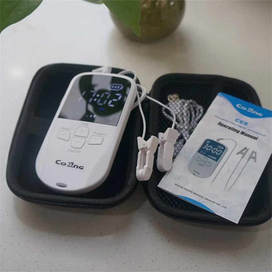 

Устройство для лечения бессонницы, депрессии, тревоги, CES