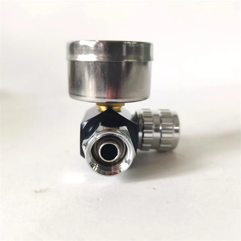 Anest  IWATA Spray Gun Special Pressure Regulator Air Pressure Regulator Valve Gun Tail Pressure Gauge General Air Inlet G1/4