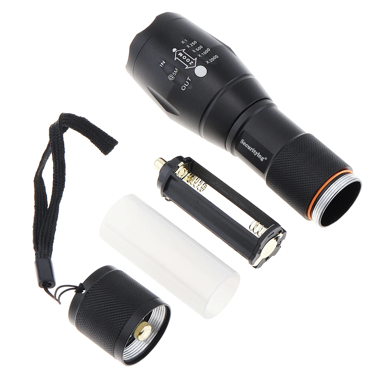 Linterna LED táctica IR, foco con zoom de 1000 lúmenes, 940nm, 850nm, luz infrarroja, antorchas de caza, visión nocturna para Camping