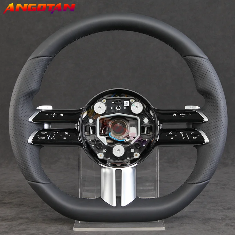 Full Leather Steering Wheel Fit For Benz Sport Car volante esportivo AMG and all series