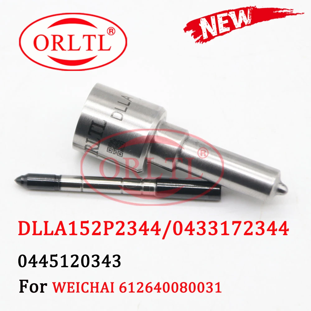 

DLLA152P2344 0433172344 Diesel Fuel Injector Nozzle DLLA 152P 2344 Pump Injection Sprayer DLLA 152 P2344 for 0 445 120 343