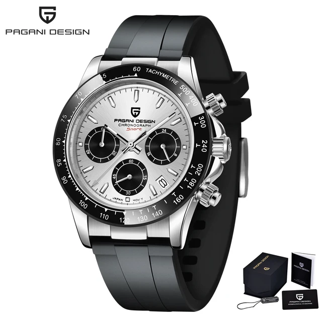 PAGANI DESIGN Luxury Men's Watch Quartz Men's Business Watch Top Brand Luxury Waterproof Men's Chronograph VK63 Reloj Hombre image 3
