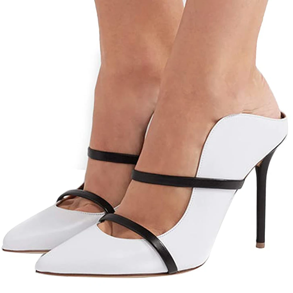 Lovirs Delle Donne di Alta Tacco Sottile A Punta Toe Slip on A Spillo Slingback Pompe di Cerimonia Nuziale Del Partito di Ufficio e di Carriera