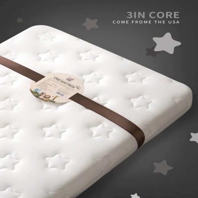 Baby Mattress Natural Coconut Palm Newborn Baby Latex Breathable Children Small Mattress Four Seasons Universal