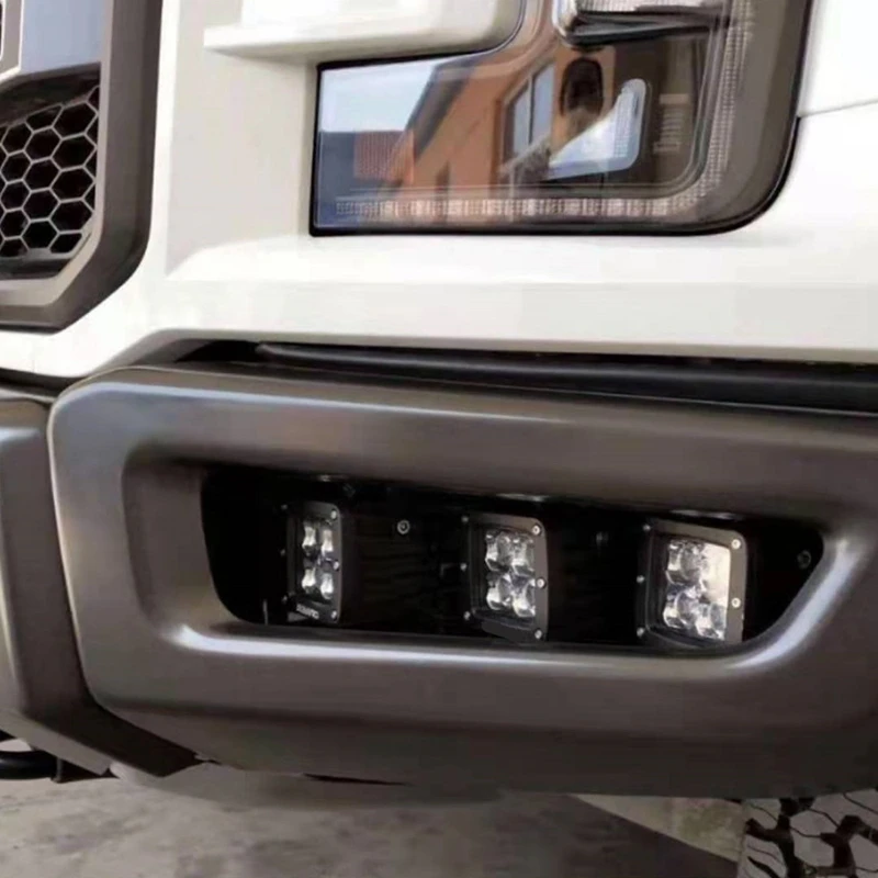 Car Front Bumper 18W Led Fog Light With Mounting Bracket For Ford F150 SVT Raptor 2017 2018 2019 2020 F-150 Accessories - Image 6