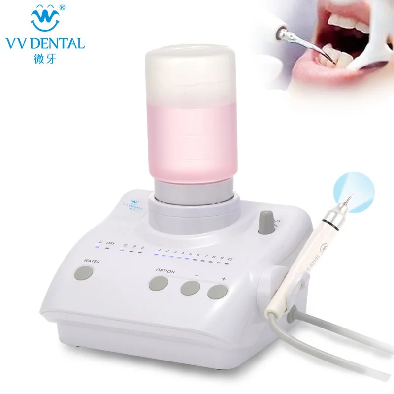 Washing Ultrasonic Scaler Tool Teeth Whitening Kit With Led Light Remove Calculus Dental Stains Professional Cleaning