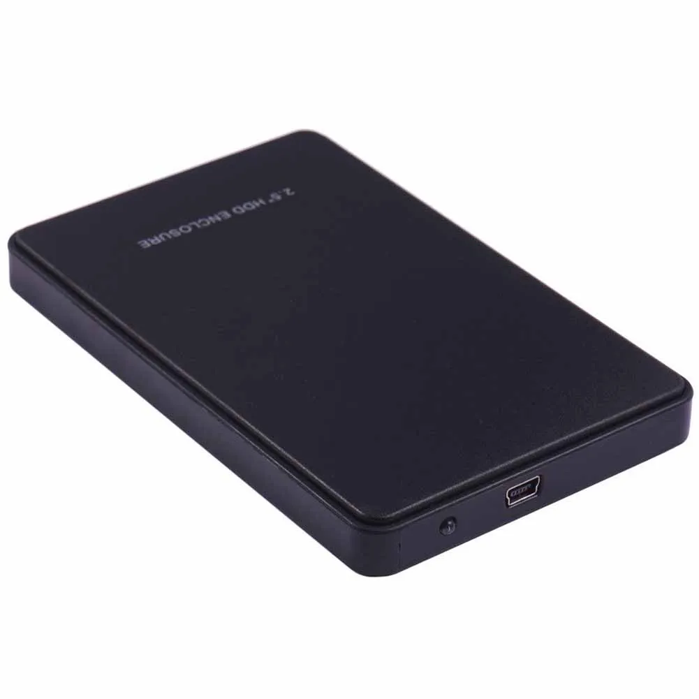 New USB 2.0 Hard Drive External Enclosure 2.5inch SATA HDD Mobile Disk Box Case