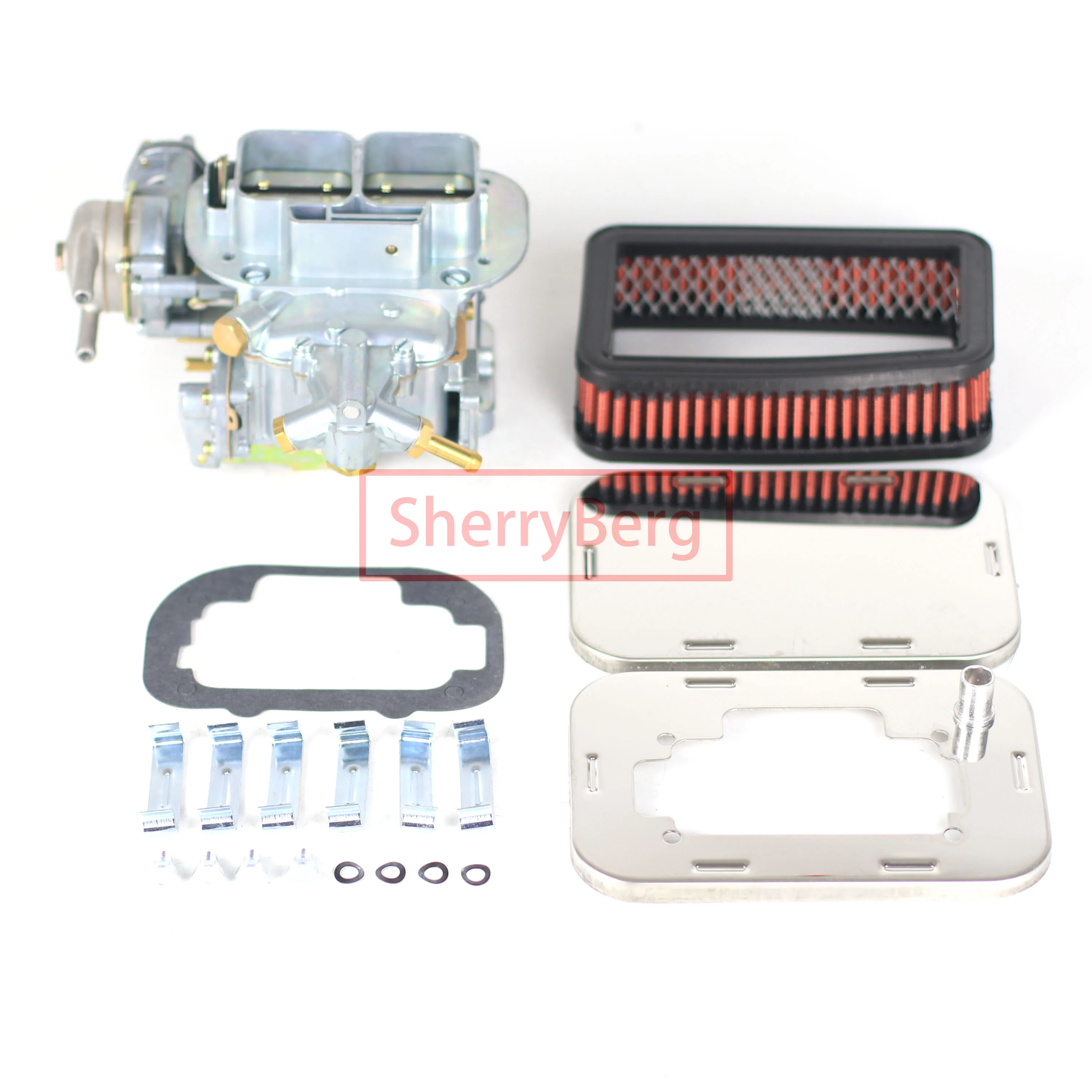 SherryBerg Carby Carburettor Carb KIT FOR Toyota Mitsubishi SUZUKI ISUZU WEBER 32/36DGAV 32 36 CARBURETOR +Air FILTER CONVERSION