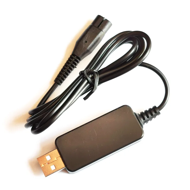Cabo de tomada usb 4.3v a00390, adaptador elétrico, carregador de cabo de alimentação para barbeadores philips rq311 s300 s311s531 s538 s550 qg3250 qg3340
