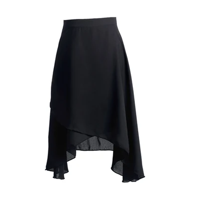 Dames Meisjes Balletrokken Lange wikkelrok van chiffon Balletdansjurk Tule rokken Volwassen polyester danskostuums met veters