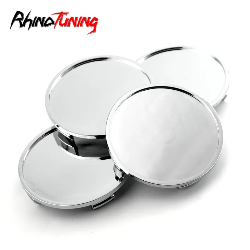 Rhino Tuning 4pcs 76mm 72mm For Vitara Wheels Emblem Accessories Chrome Wheel Cover Hubs Cap Car Center Rim Hubcaps Decorations