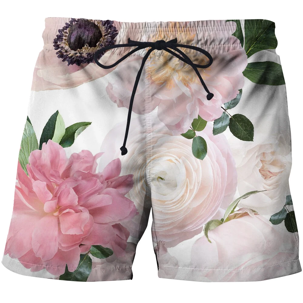 The new summer casual home five-centred shorts, Korean version of the fast loose fitness and quick-drying beach pants