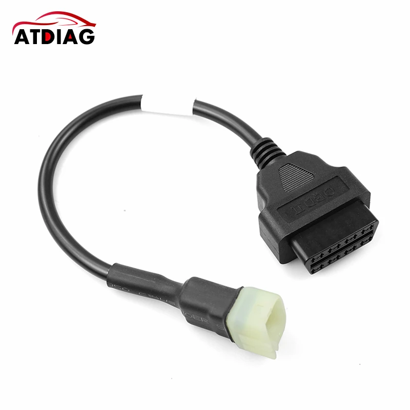 

Высококачественный OBD мотоциклетный кабель для Kawasaki, 6-контактный разъем, диагностический кабель, 6-контактный адаптер для OBD2, 16-контактный адаптер