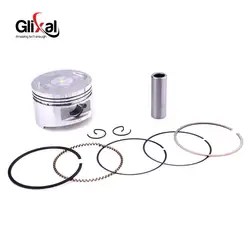 Glixal GY6 150cc 157QMJ 57.4mm Piston Kit Ring for TANK ROKETA JALON STRADA TaoTao Peace Moped Scooter ATV Go kart, UTV