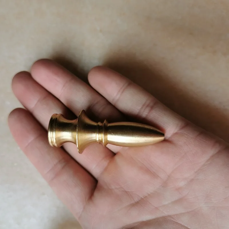 M10 أنثى رصاصة رئيس معلقة مجلس رصاصة على شكل النحاس الجوز الزخرفية النحاس الجوز الأثاث إكسسوارات الأجهزة #4