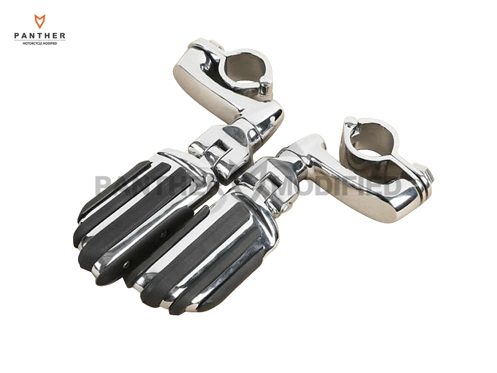 

Universal 1 1/4" 32mm Chrome Motorcycle FootPeg Foot Rest Moto Foot Pegs case for Kawasaki Honda Suzuki Yamaha Kawasaki