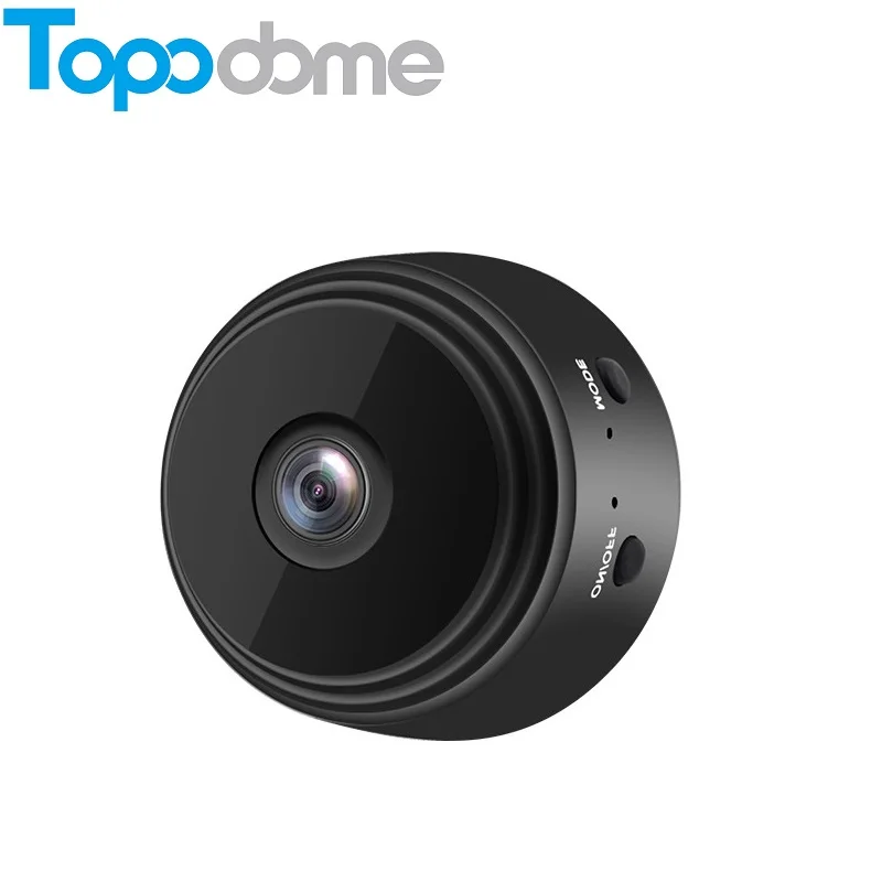 Topodome Mini WiFi 2MP1080P P2P HD SD Card Night Version CMOS Micro Voice Recorder Wireless Video Surveillance CCTV IP Camera