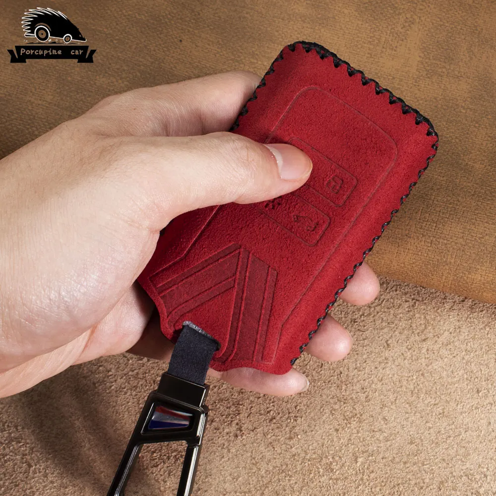 NEW Anti-Fur Car Key Case Cover For Renault Koleos Kadjar Scenic Megane Sandero Espace Clio Captur Kangoo Laguna Talisman Twingo