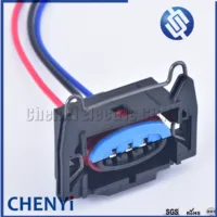 Conector de 3 pines para coche, paquete de bobina EDIS, enchufe de encendido con cables, para Ford Focus Mondeo Mk3