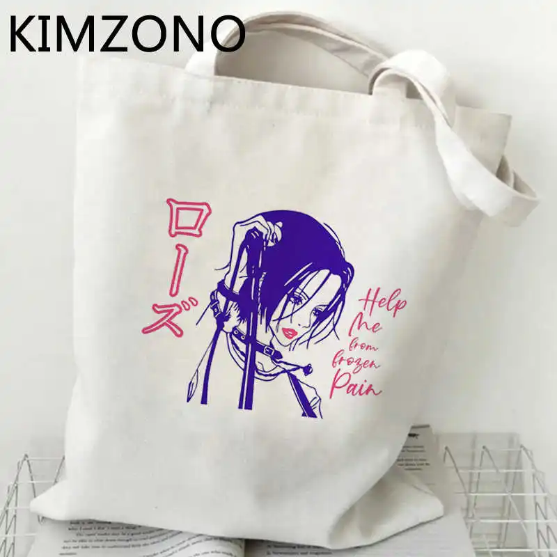 Nana Anime shopping bag bolso eco reusable bolsas de tela shopper shopping bag cloth reusable woven tote sac tissu