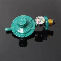 household bottled liquefied petroleum gas regulator shockproof oxygen pressure regulator cylinder gauge gas burner repair parts