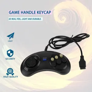 For Sega Genesis Megadrive Game Controller for 16 -bit strap controller 6 buttons Gamepad for Sega MD Game accessories 12 Main Sales Mega Drive Control - №9