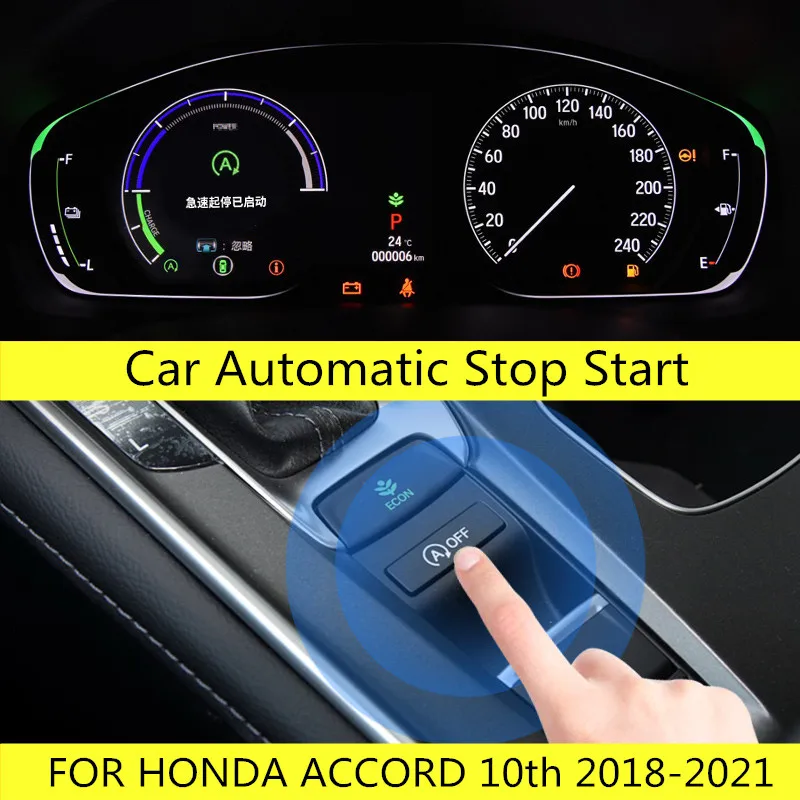 

Automatic Stop Start System Off Closer Close Control Sensor Plug Smart Stop Cancel For Honda Accord 10th 2018 2019 2020